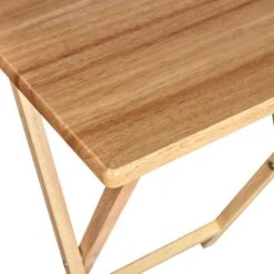 Dunelm Rubberwood TV Table -Home Furniture 1000004916 alt02