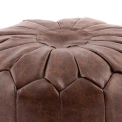 Dunelm Moroccan Stitched Pouffe 10 Dunelm Moroccan Stitched Pouffe -Home Furniture 1000007167 alt03