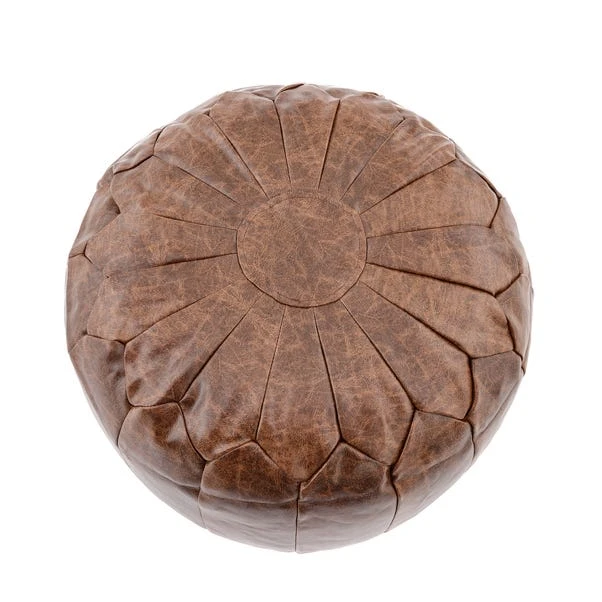 Dunelm Moroccan Stitched Pouffe 6 Dunelm Moroccan Stitched Pouffe - Image 6