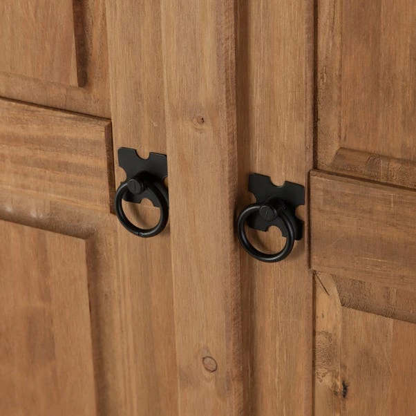 Seconique Corona 4 Door Wardrobe, Pine 3 Seconique Corona 4 Door Wardrobe, Pine - Image 3