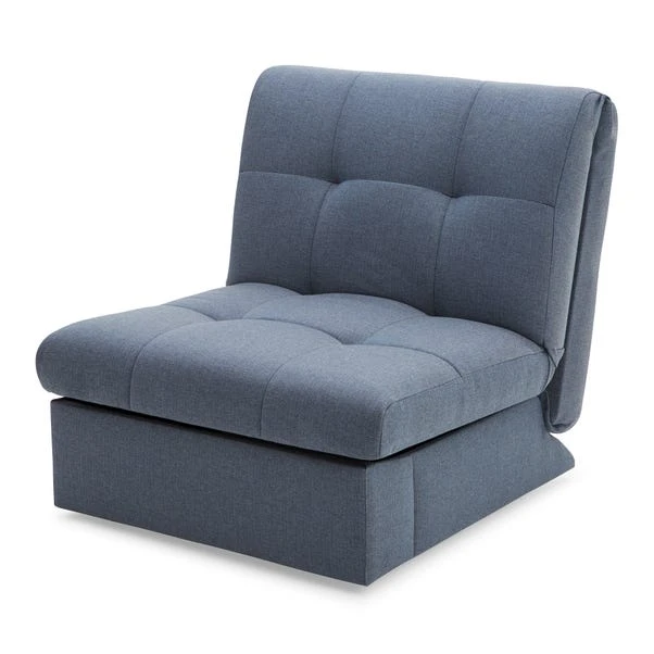 Dunelm Navy Rowan Single Sofa Bed 2 Dunelm Navy Rowan Single Sofa Bed - Image 2