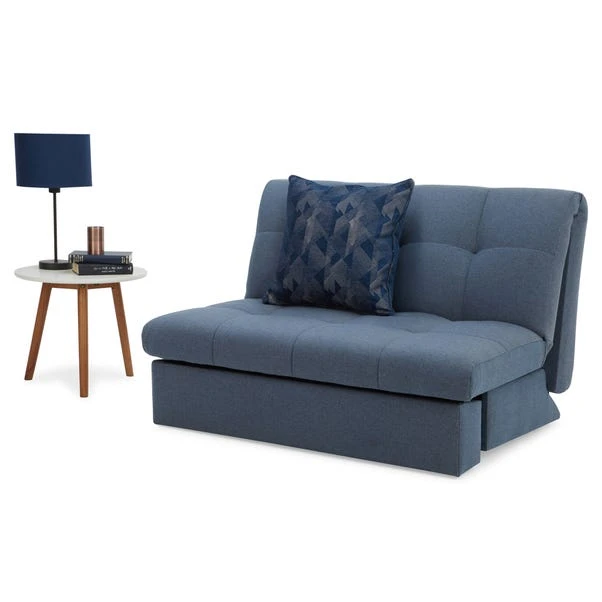 Dunelm Navy Rowan Small Double Sofa Bed 2 Dunelm Navy Rowan Small Double Sofa Bed - Image 2