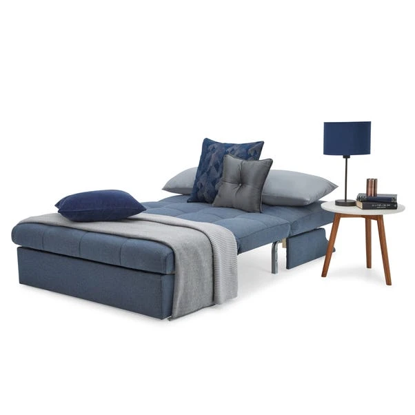Dunelm Navy Rowan Small Double Sofa Bed 3 Dunelm Navy Rowan Small Double Sofa Bed - Image 3