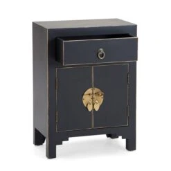 Dunelm Hanna Mini Black Chest -Home Furniture 1000133583 alt02