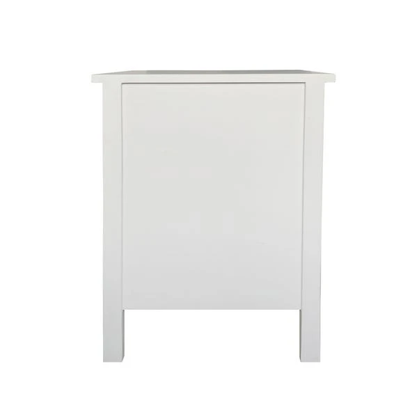 Dunelm Samira 1 Door & 1 Drawer Chest, White 5 Dunelm Samira 1 Door & 1 Drawer Chest, White - Image 5