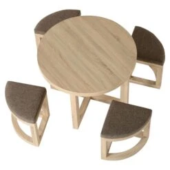 Seconique Cambourne Stowaway Dining Set -Home Furniture 1000141231 alt03