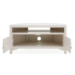 Dunelm Hanna Oyster Corner TV Stand -Home Furniture 1000146595 alt02