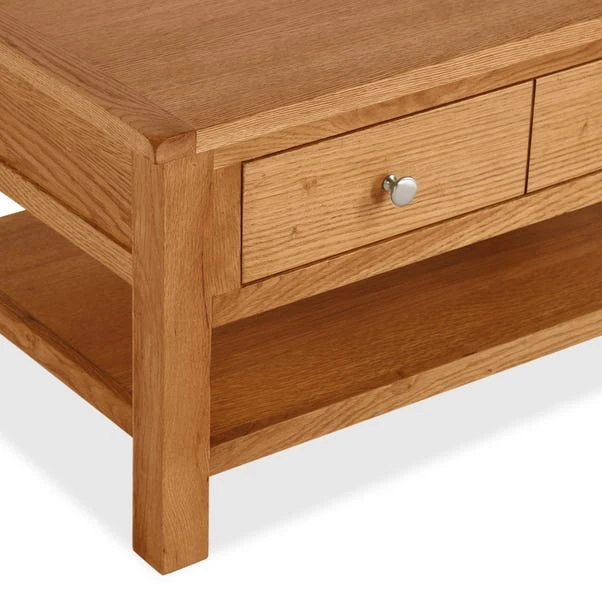 Dunelm Bromley Oak Coffee Table 3 Dunelm Bromley Oak Coffee Table - Image 3