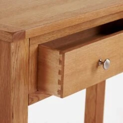 Dunelm Bromley Oak Console Table 8 Dunelm Bromley Oak Console Table -Home Furniture 1000147440 alt02