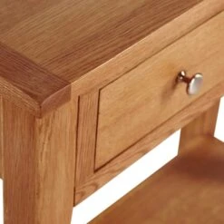 Dunelm Bromley Oak Console Table 11 Dunelm Bromley Oak Console Table -Home Furniture 1000147440 alt05