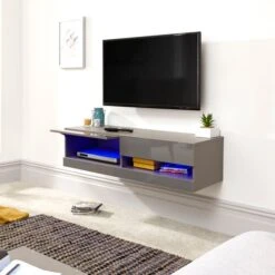 GFW Galicia 120cm LED Wall TV Unit -Home Furniture 1000156240 alt02