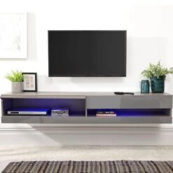 GFW Galicia 150cm LED Wall TV Unit -Home Furniture 1000156241 alt06