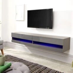 GFW Galicia 180cm LED Wide Wall TV Unit -Home Furniture 1000156242 alt03