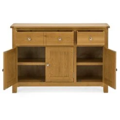 Dunelm Bromley Oak Large Sideboard -Home Furniture 1000157736 alt02