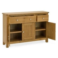 Dunelm Bromley Oak Large Sideboard -Home Furniture 1000157736 alt04