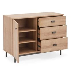 Dunelm Fulton Oak Effect Small Sideboard -Home Furniture 1000157785 alt04