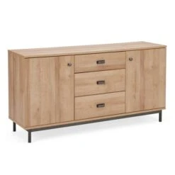 Dunelm Fulton Oak Effect Large Sideboard -Home Furniture 1000157788 alt03