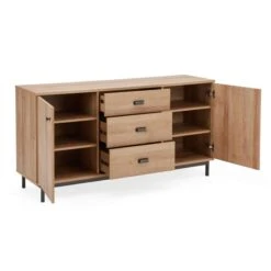 Dunelm Fulton Oak Effect Large Sideboard -Home Furniture 1000157788 alt04