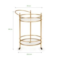 Dunelm Harper Drinks Trolley 9 Dunelm Harper Drinks Trolley -Home Furniture 1000157792 alt08