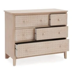 Dunelm Ivy 5 Drawer Chest -Home Furniture 1000157888 alt03