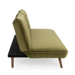 Dunelm Elodie Velvet Sofa Bed -Home Furniture 1000157953 alt04