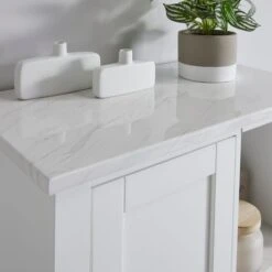 Lloyd Pascal Marble Effect Console Unit 11 Lloyd Pascal Marble Effect Console Unit -Home Furniture 1000160241 alt05