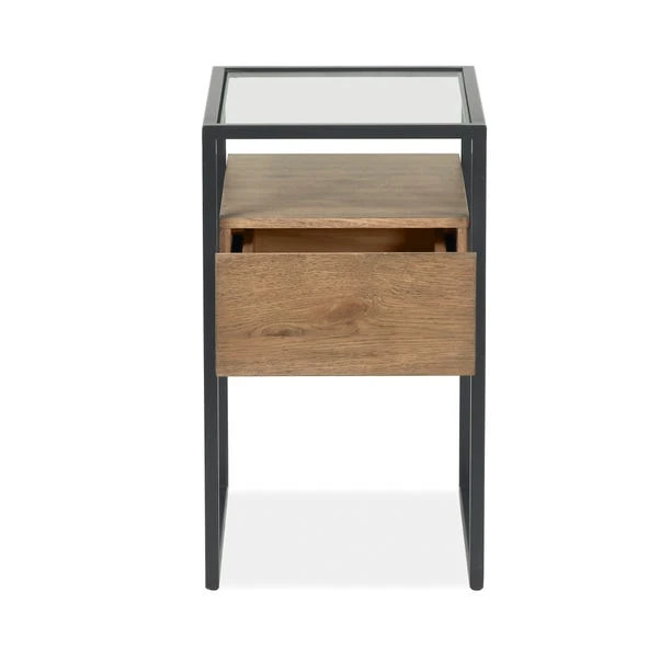 Dunelm Dillon Side Table Oak 4 Dunelm Dillon Side Table Oak - Image 4