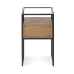 Dunelm Dillon Side Table Oak 11 Dunelm Dillon Side Table Oak -Home Furniture 1000162426 alt05