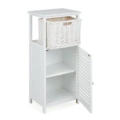 Dunelm White Storage Unit -Home Furniture 1000167276 alt02