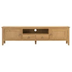 Julian Bowen Cotswold Widescreen TV Unit -Home Furniture 1000169298 alt02