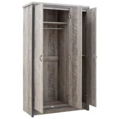 GFW Boston 4 Piece Bedroom Set, Grey -Home Furniture 1000169416 alt04