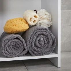 Lloyd Pascal Jaxon White Single Door Floor Cabinet With Adjustable Shelf -Home Furniture 1000182105 alt05