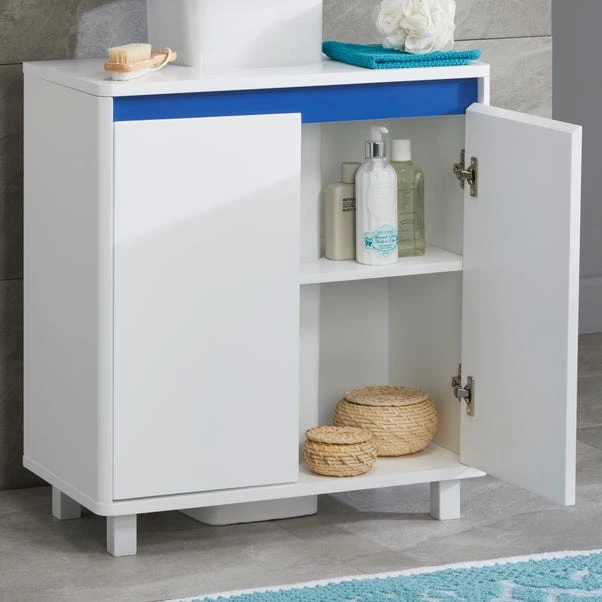 Lloyd Pascal Vienna White Under Sink Unit With Reversible 4 In 1 Colour Bar 5 Lloyd Pascal Vienna White Under Sink Unit With Reversible 4 In 1 Colour Bar - Image 5