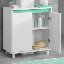 Lloyd Pascal Vienna White Under Sink Unit With Reversible 4 In 1 Colour Bar 11 Lloyd Pascal Vienna White Under Sink Unit With Reversible 4 In 1 Colour Bar -Home Furniture 1000182107 alt02