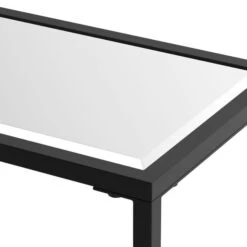 Dunelm Sullivan Black Slim Console Radiator Cover -Home Furniture 1000182192 alt04