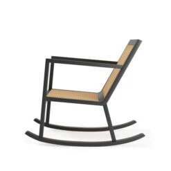 Dunelm Miki Cane Rocking Chair -Home Furniture 1000185785 alt05