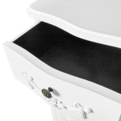 Dunelm Toulouse Tall 5 Drawer Chest, Ivory -Home Furniture 30139829 alt04