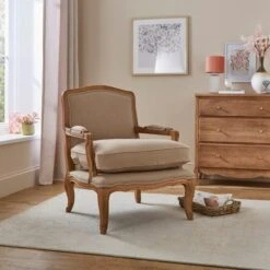 Dunelm Sofia Linen Armchair