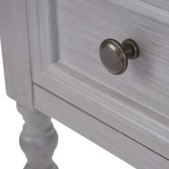 Dunelm Lucy Cane Grey Telephone Table 11 Dunelm Lucy Cane Grey Telephone Table -Home Furniture 30267545 alt06