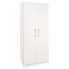 Harmony Acton Double Wardrobe, White