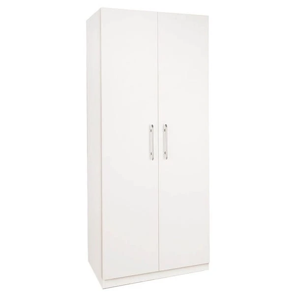 Harmony Acton Double Wardrobe, White 1 Harmony Acton Double Wardrobe, White