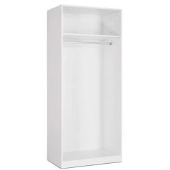Harmony Acton Double Wardrobe, White 6 Harmony Acton Double Wardrobe, White -Home Furniture 30424018 alt02
