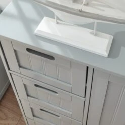 GFW Grey Shaker Bathroom Unit 9 GFW Grey Shaker Bathroom Unit -Home Furniture 30488512 alt03