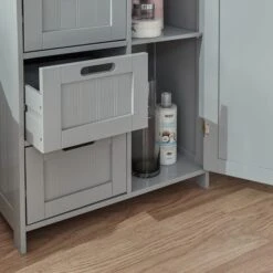 GFW Grey Shaker Bathroom Unit 10 GFW Grey Shaker Bathroom Unit -Home Furniture 30488512 alt04