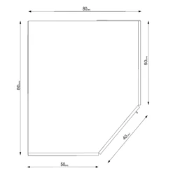 Harmony Angel Corner Wardrobe, White -Home Furniture 30541765 alt09
