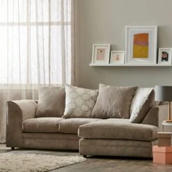 The Original Sofa Company Washington Right Hand Brushed Chenille Corner Sofa -Home Furniture 30588178 alt02