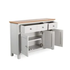 Dunelm Bromley Grey Large Sideboard -Home Furniture 30609625 alt05