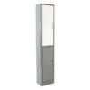 Lloyd Pascal Sicily Grey Tall Cabinet