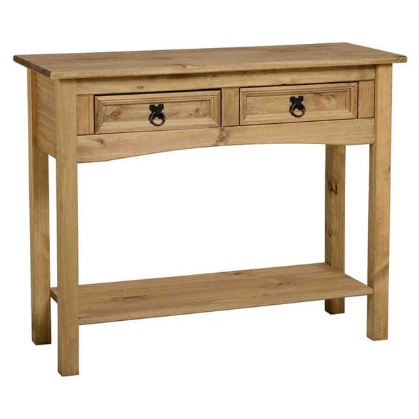 Seconique Corona 2 Drawer Console Table 1 Seconique Corona 2 Drawer Console Table