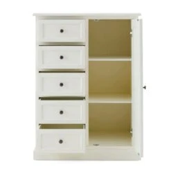 Dunelm Lucy Small Single 5 Drawer Wardrobe -Home Furniture 30646642 alt04